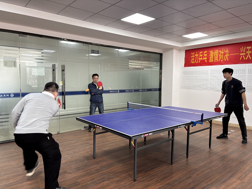 活力乒乓  激情對決！——興天元鋼橋第二屆乒乓球比賽圓滿落幕
