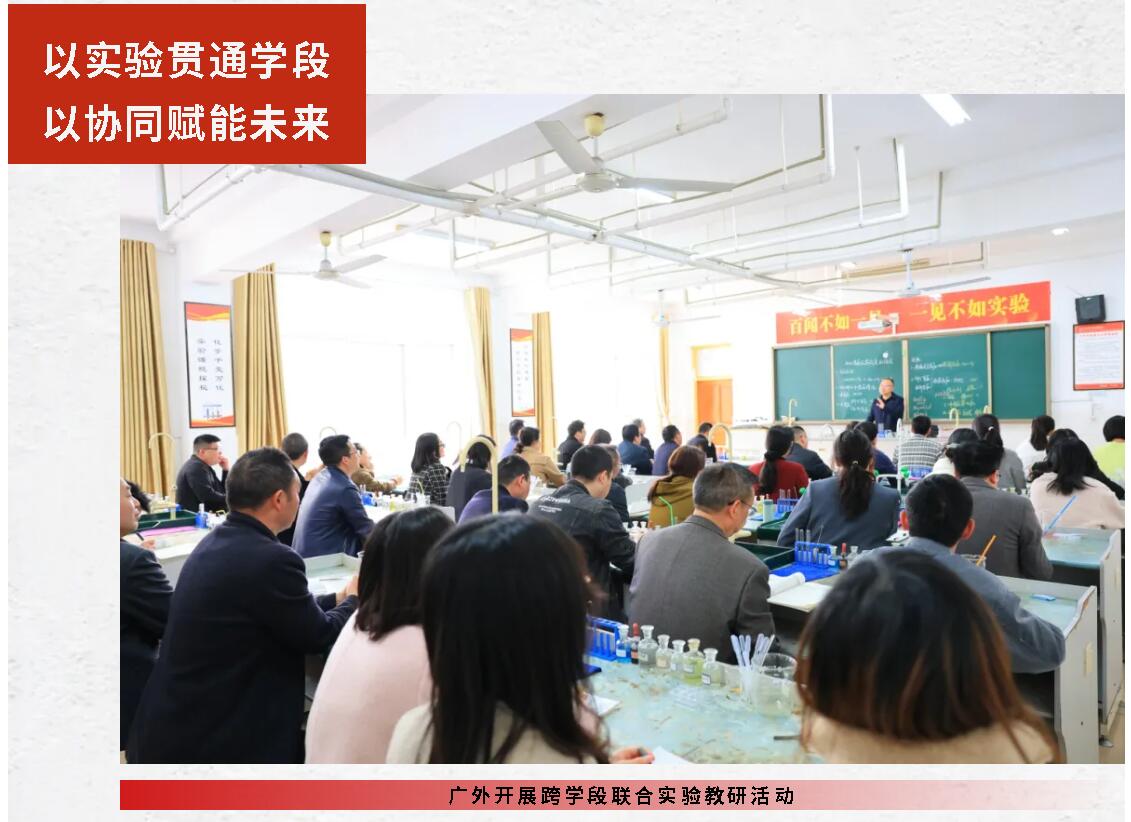 以实验贯通学段 以协同赋能未来丨广外开展跨学段联合实验教研活动